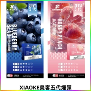 XIAOKE梟客五代煙彈 可替換式電子煙適配ILIA五代Relx六代